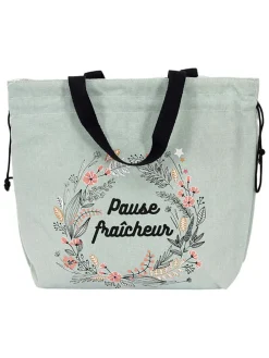 Lunchtas mintgroen - (B)36 x (H)33 x (D)10,5 cm