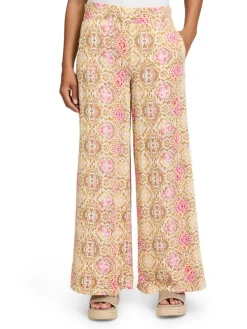 Marlenebroek beige/roze