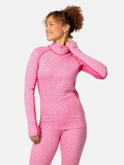 Merinowollen thermo-ondergoed "Rose Light" roze