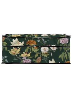 Mini-koffer groen - (B)36 x (H)11 x (D)25 cm