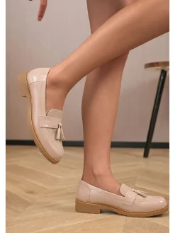 Mocassins beige