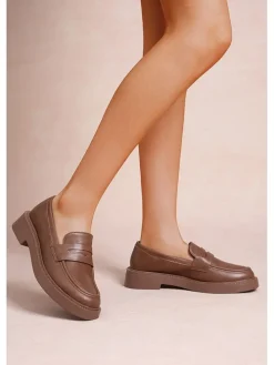 Mocassins bruin