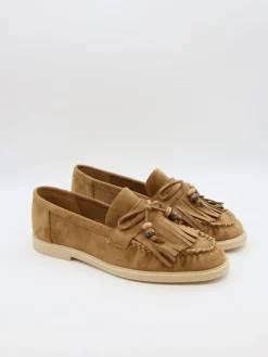 Mocassins camel