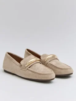 Mocassins kaki