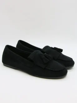 Mocassins zwart