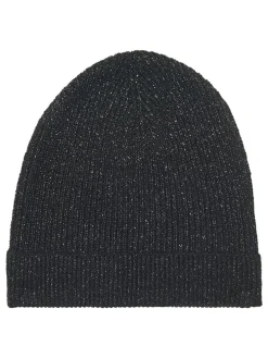 Muts zwart/zilverkleurig