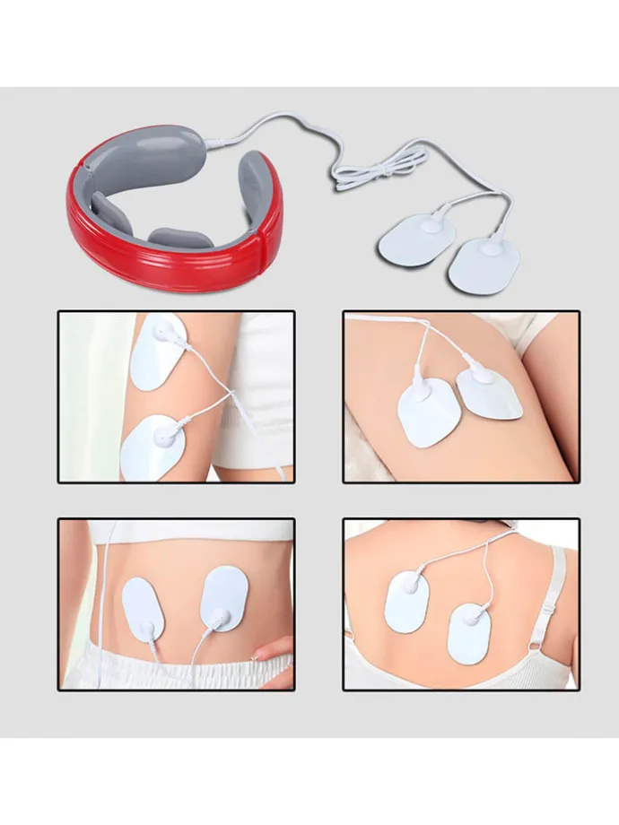 Nekmassageapparaat "JT-600W" rood