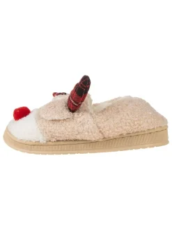 Pantoffels beige
