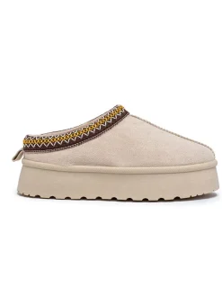 Pantoffels beige