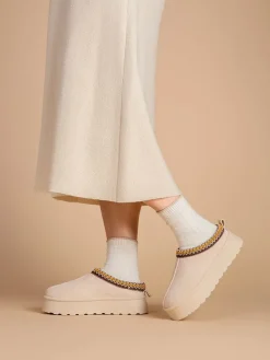 Pantoffels beige