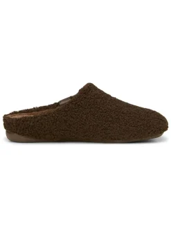 Pantoffels bruin
