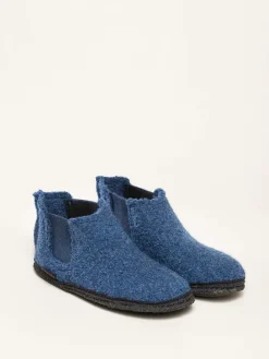 Pantoffels donkerblauw
