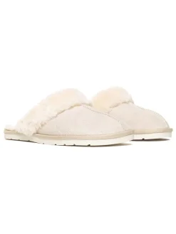 Pantoffels "Emilija" crème