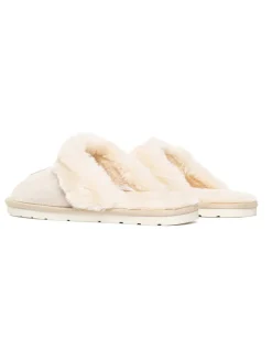 Pantoffels "Emilija" crème