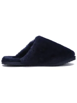 Pantoffels "Faya" donkerblauw
