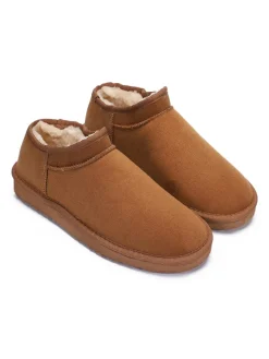 Pantoffels "Fiaza" lichtbruin