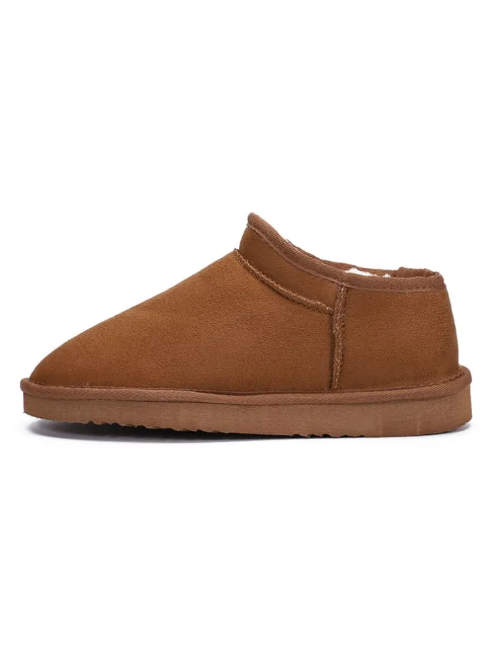 Pantoffels "Fiaza" lichtbruin