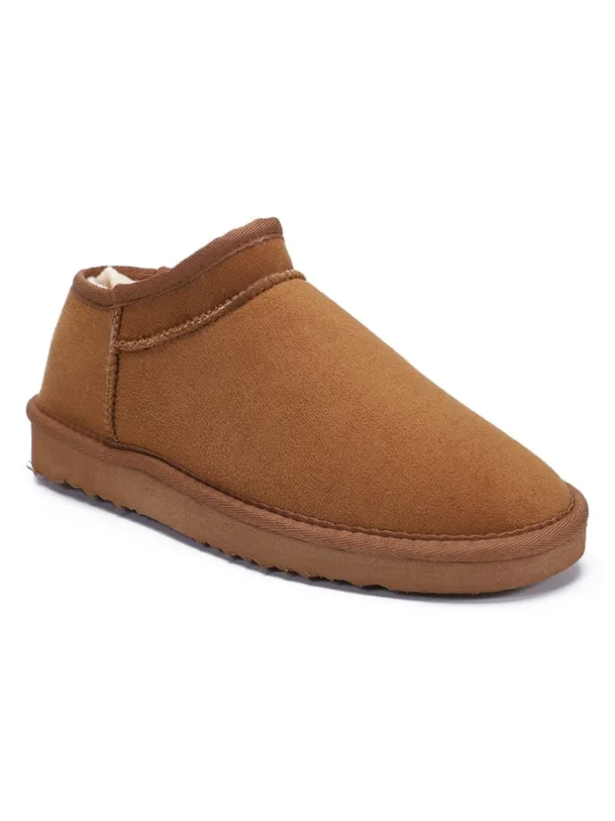 Pantoffels "Fiaza" lichtbruin