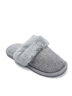 Pantoffels grijs