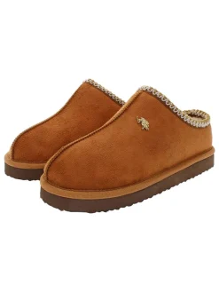 Pantoffels lichtbruin
