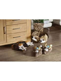 Pantoffels "Mammoet" bruin