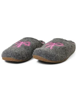 Pantoffels "Mimi Masche" antraciet