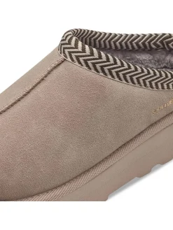 Pantoffels taupe