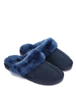Pantoffels van schapenvacht 