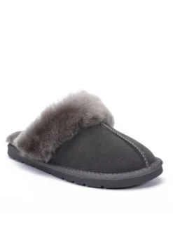 Pantoffels van schapenvacht 