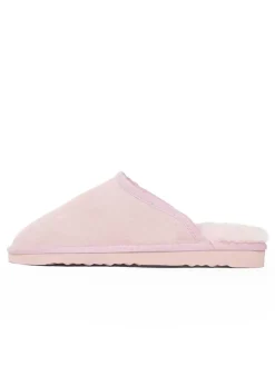 Pantoffels van schapenvacht "Emeralda" lichtroze