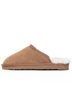 Pantoffels van schapenvacht 