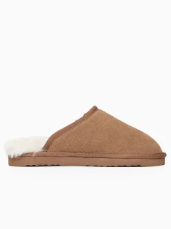 Pantoffels van schapenvacht 