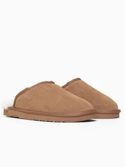Pantoffels van schapenvacht 