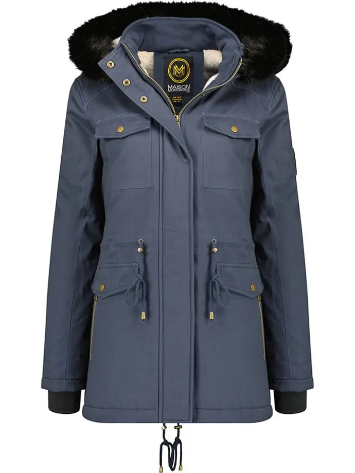 Parka "Celemai" donkerblauw