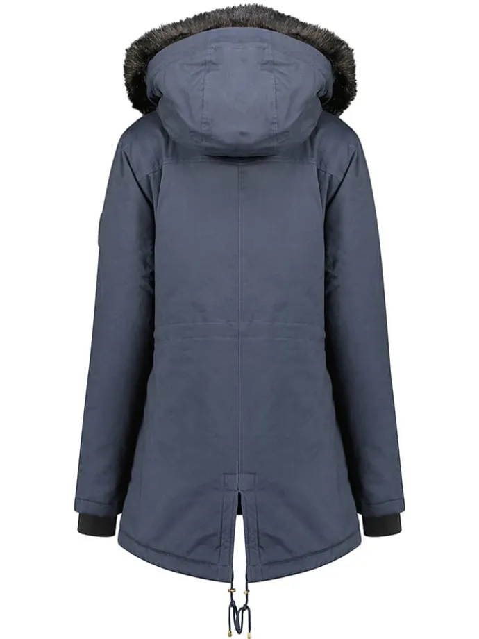 Parka "Celemai" donkerblauw