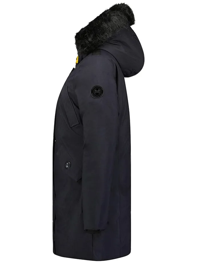 Parka "Cherimai" donkerblauw