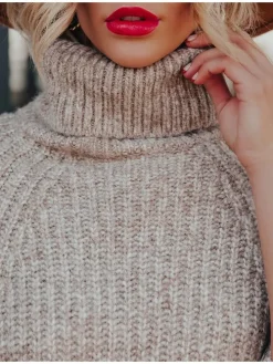 Poncho beige
