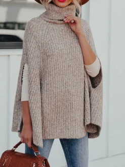 Poncho beige