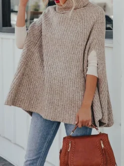 Poncho beige