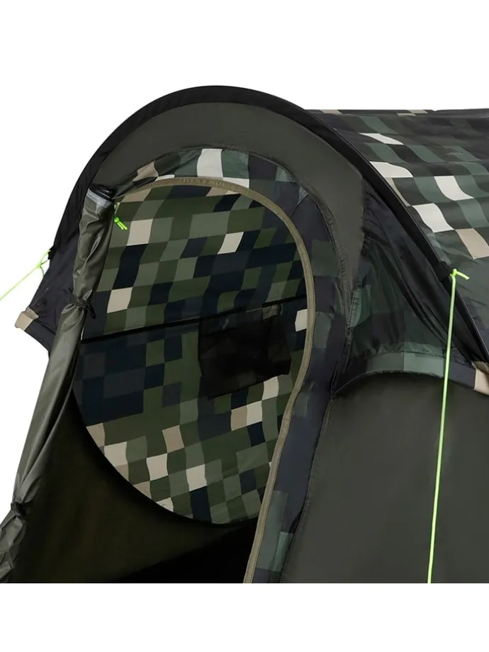 Pop-up tent "Malawi II" kaki - (L)220 x (B)90 x (H)120 cm