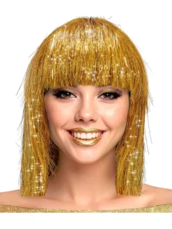 Pruik "Glitzy" groen