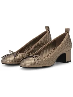 Pumps goudkleurig
