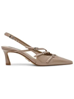 Pumps met bandje beige
