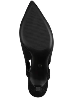 Pumps met bandje zwart