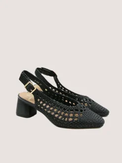 Pumps met bandje zwart