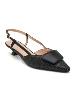 Pumps met bandje zwart
