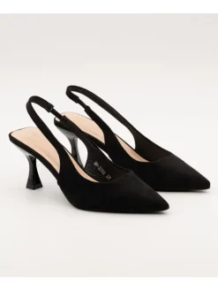Pumps met bandje zwart