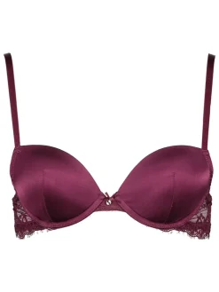 Push-up beha bordeaux
