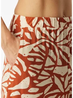 Pyjama terracotta/crème