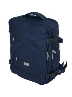 Reis-/businessrugzak donkerblauw - (B)30 x (H)40 x (D)20 cm